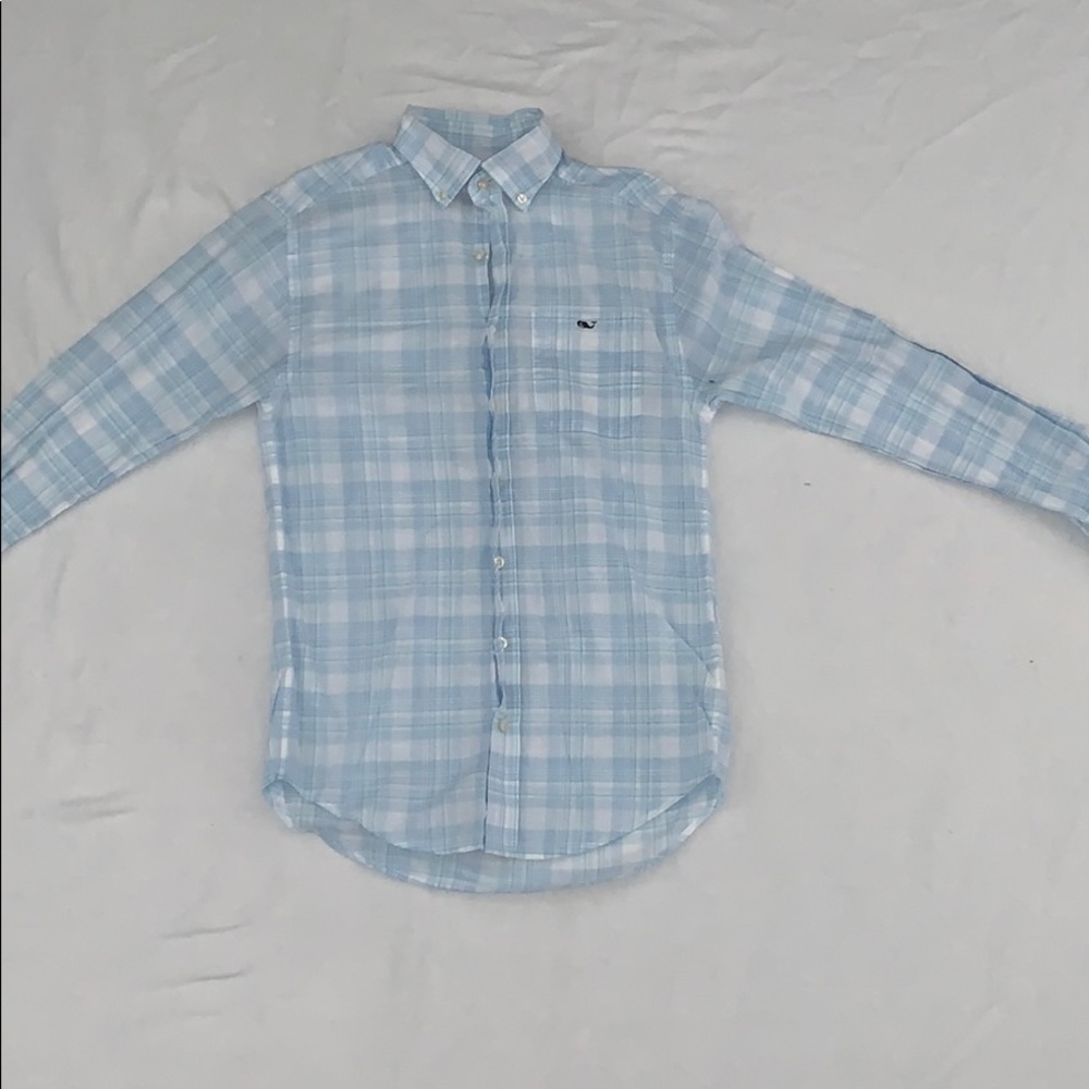 Plaid Vineyard Vines Button Down